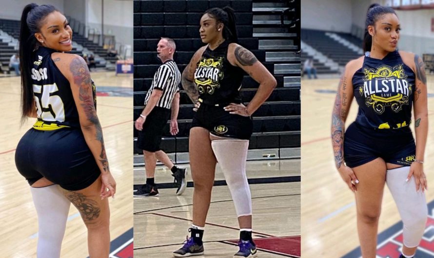 Nigerian female basketball player show her pretty outlook before the game with her endowing beauty(Photos)