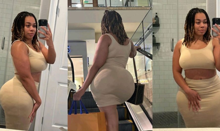 “Another moment shopping and flexing alone”- Single Ebony lady Lament as she Step out to Shop without a B0yfrnd(Video)