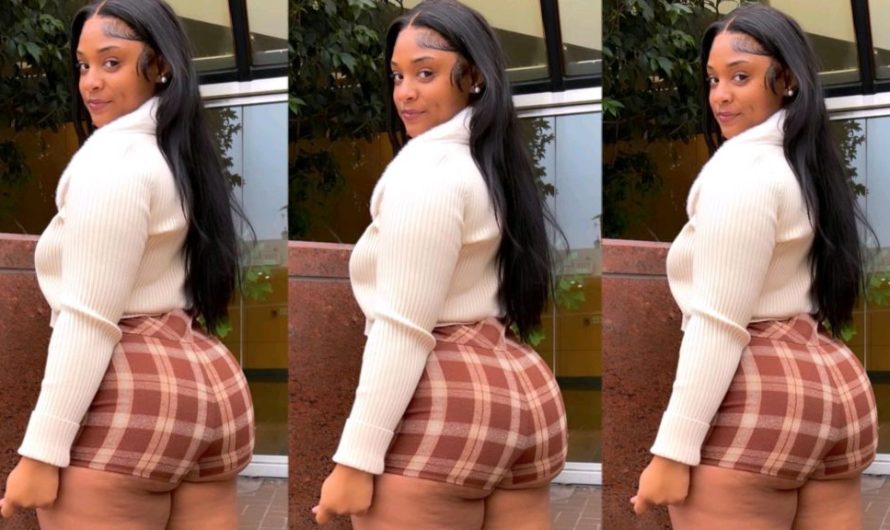 “Fine Girls no dey pay bills, just make sure you are beautiful“-Thick and Thriving, lady Celebrating Curvaceous assets turns heads.