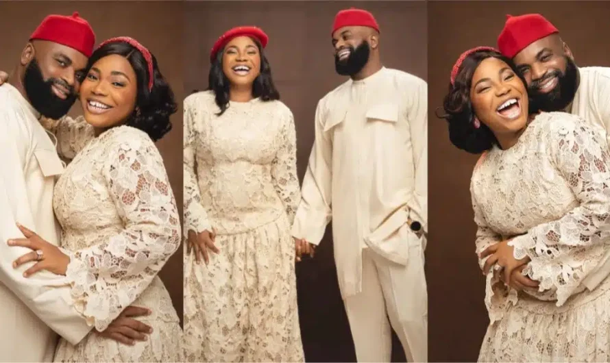 Mercy Chinwo and husband, Pastor Blessed celebrates 2nd wedding anniversary(Photos)